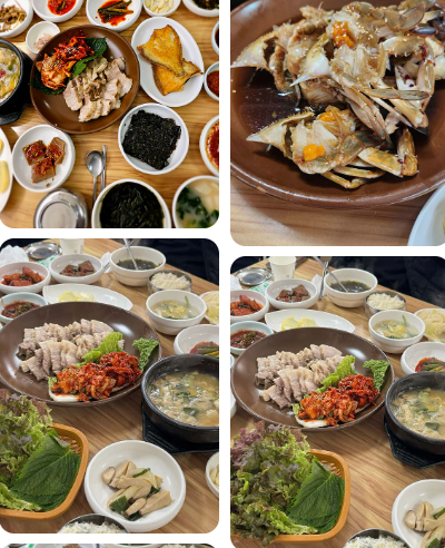 간장게장정식 &amp; 보쌈정식