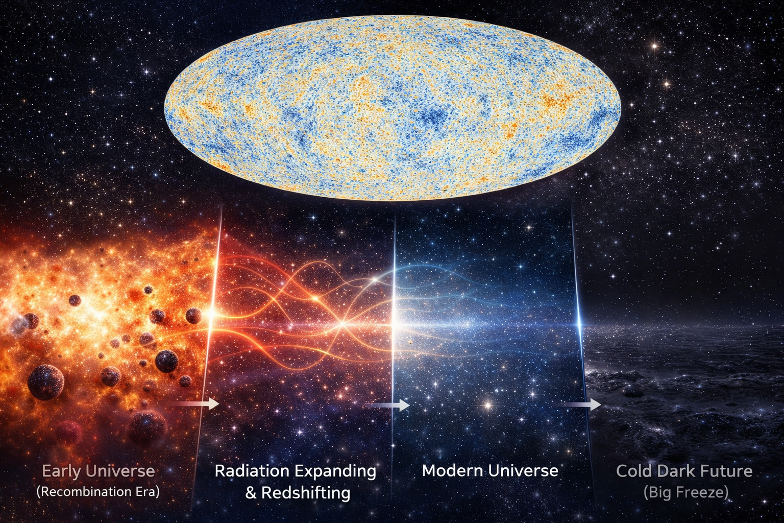 우주에도 온도가 있을까 2.7K 우주 배경 복사의 충격적인 진실 (2026 최신)