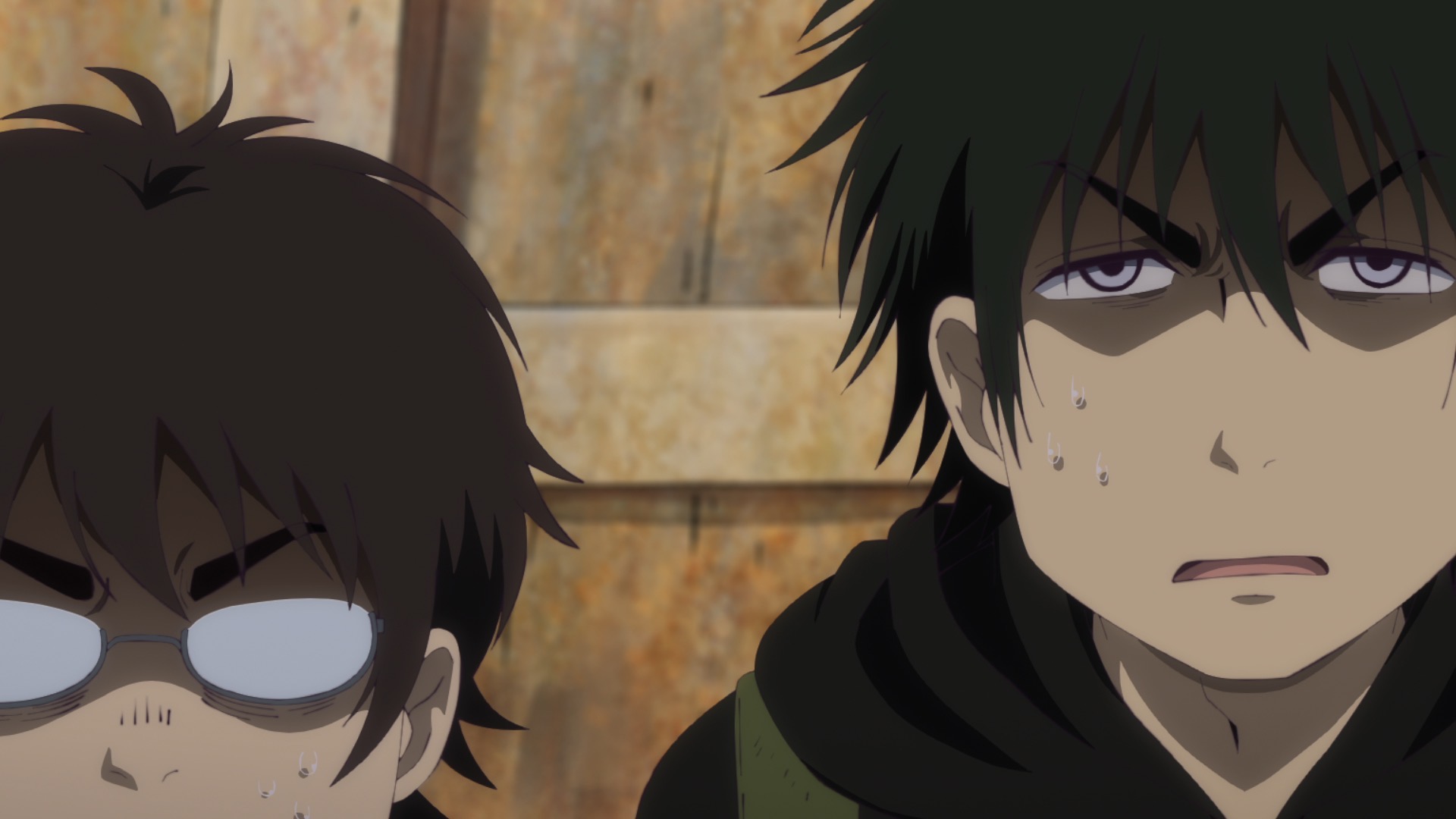 an-with-glasses-and-another-man-sweating-with-unhappy-expression