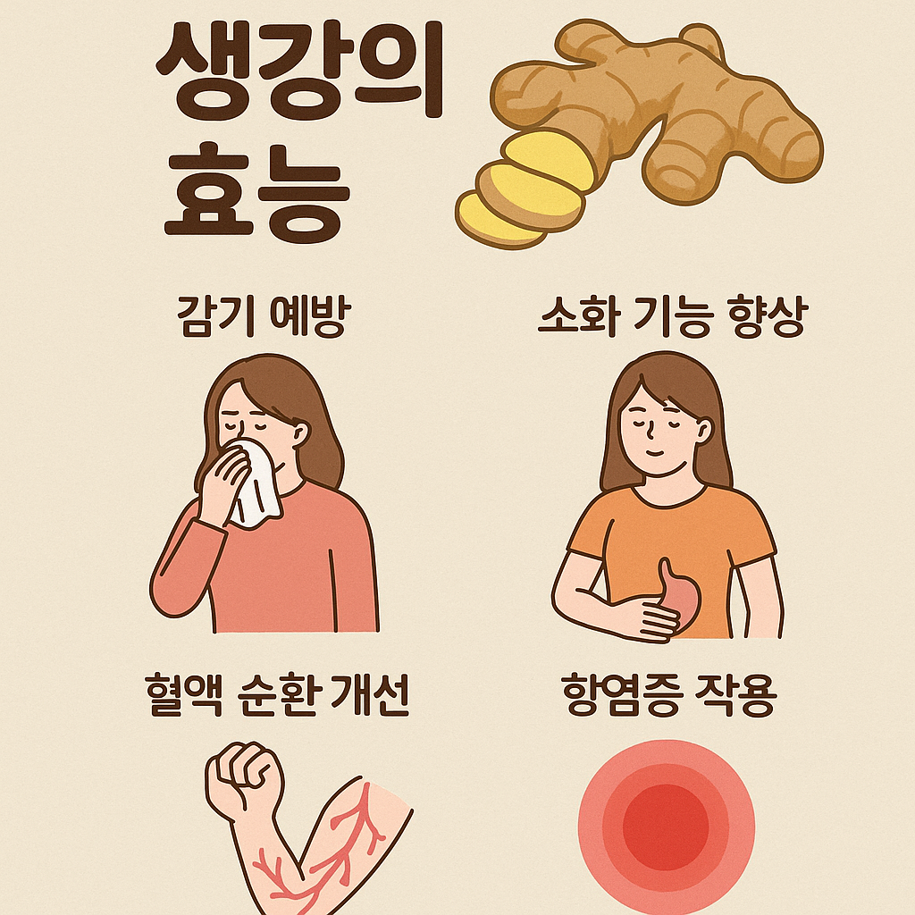 생강 효능 효과