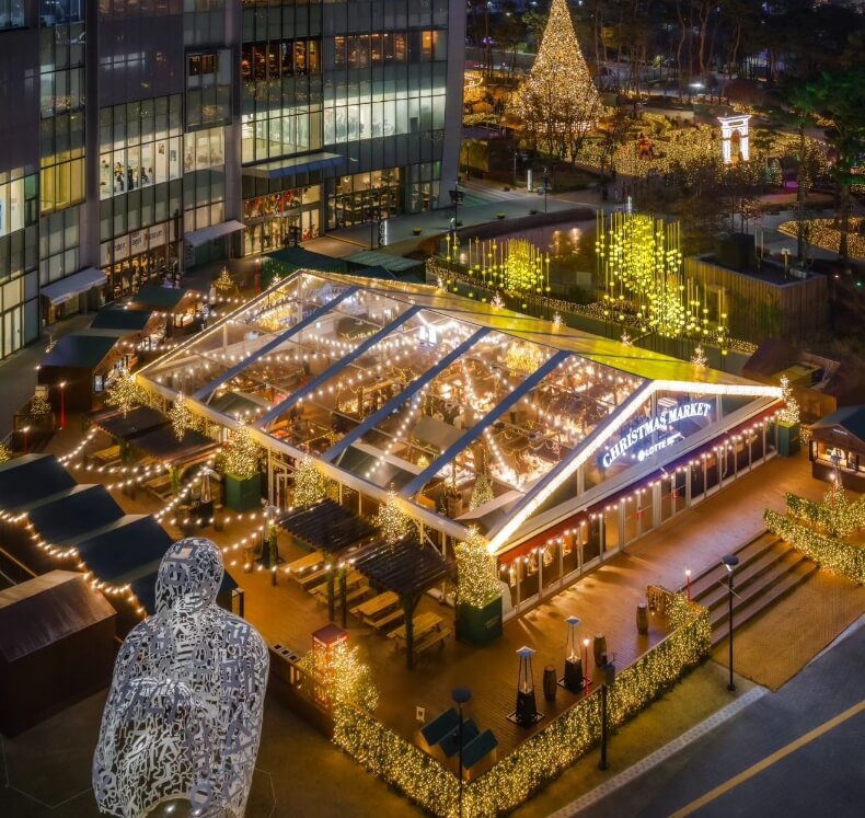 잠실 롯데 크리스마스 마켓