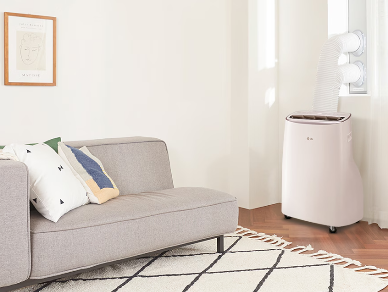 이동식 에어컨의 가장 중요한 목적은 시원함