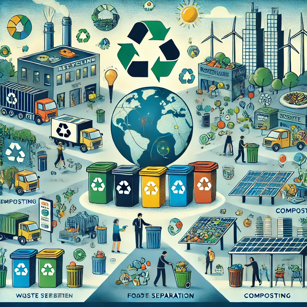 전 세계 재활용 정책