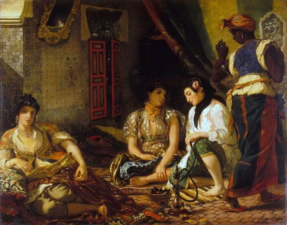 알제리 여인들 (Women of Algiers, 1834)-외젠 들라크루아
