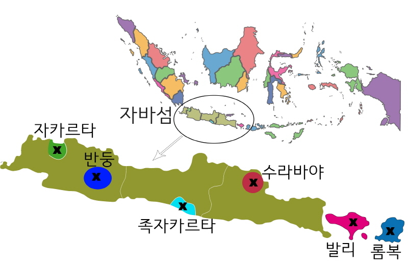 인도네시아 관광지