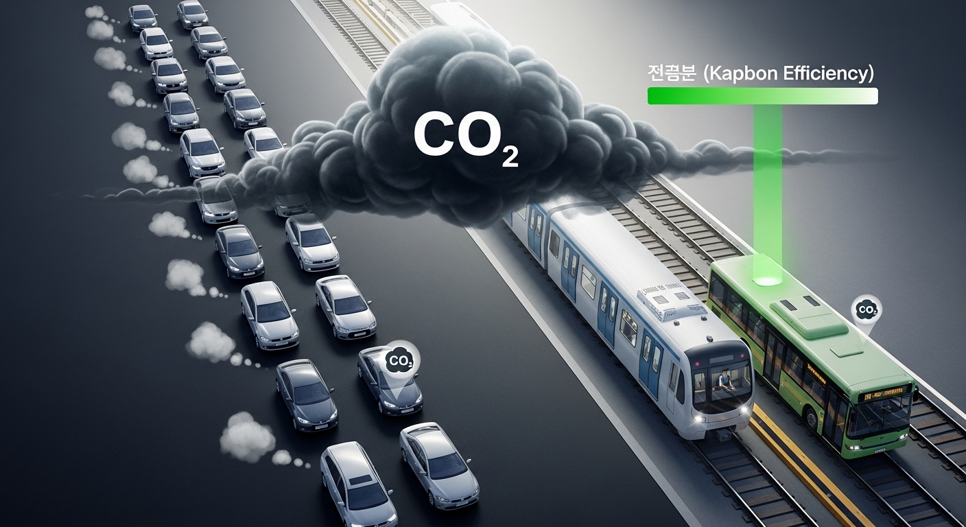 대중교통 vs 자전거 vs 전기차 진짜 탄소중립 왕은 누구?