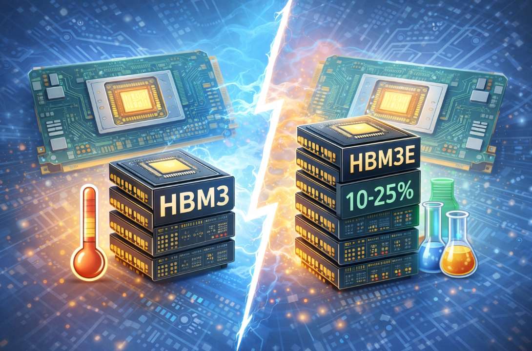 HBM3와 HBM3E의 차이