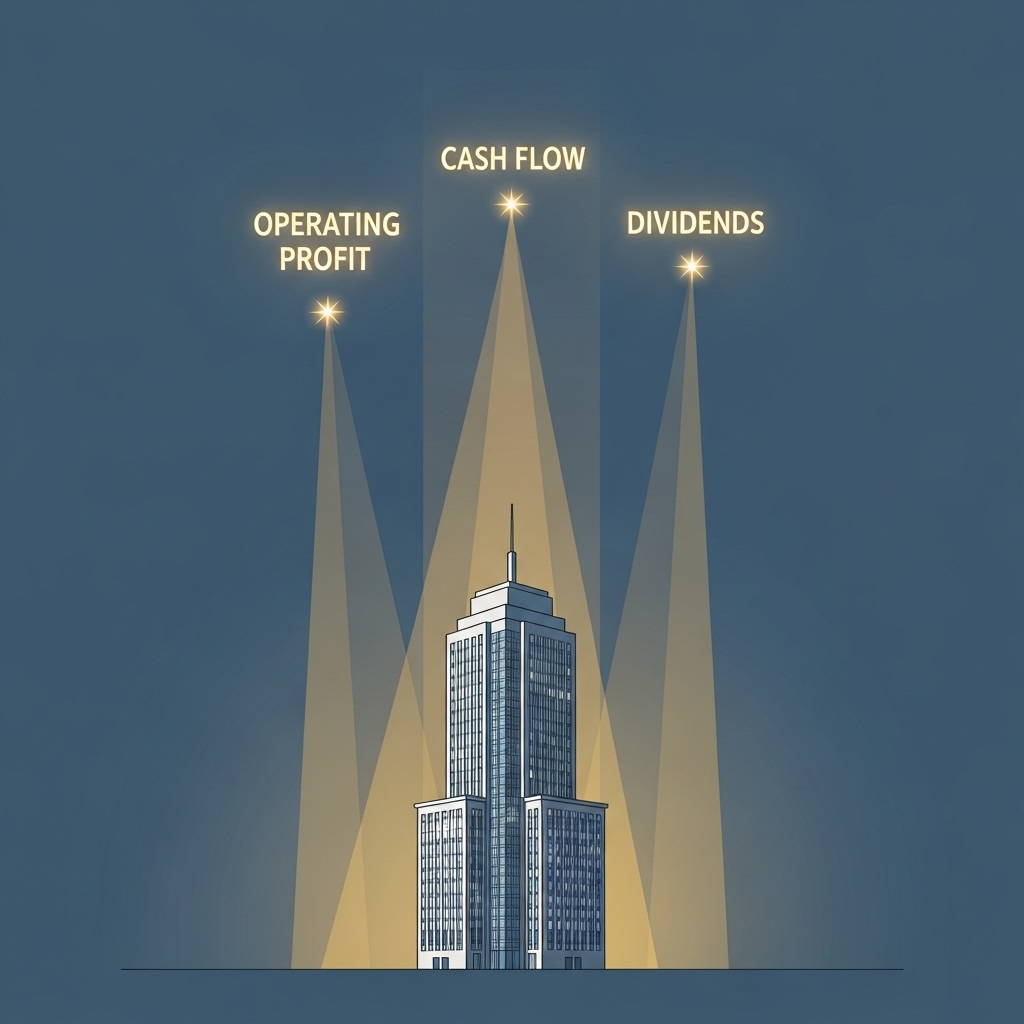 영업이익률 + 현금흐름 + 배당 중요성