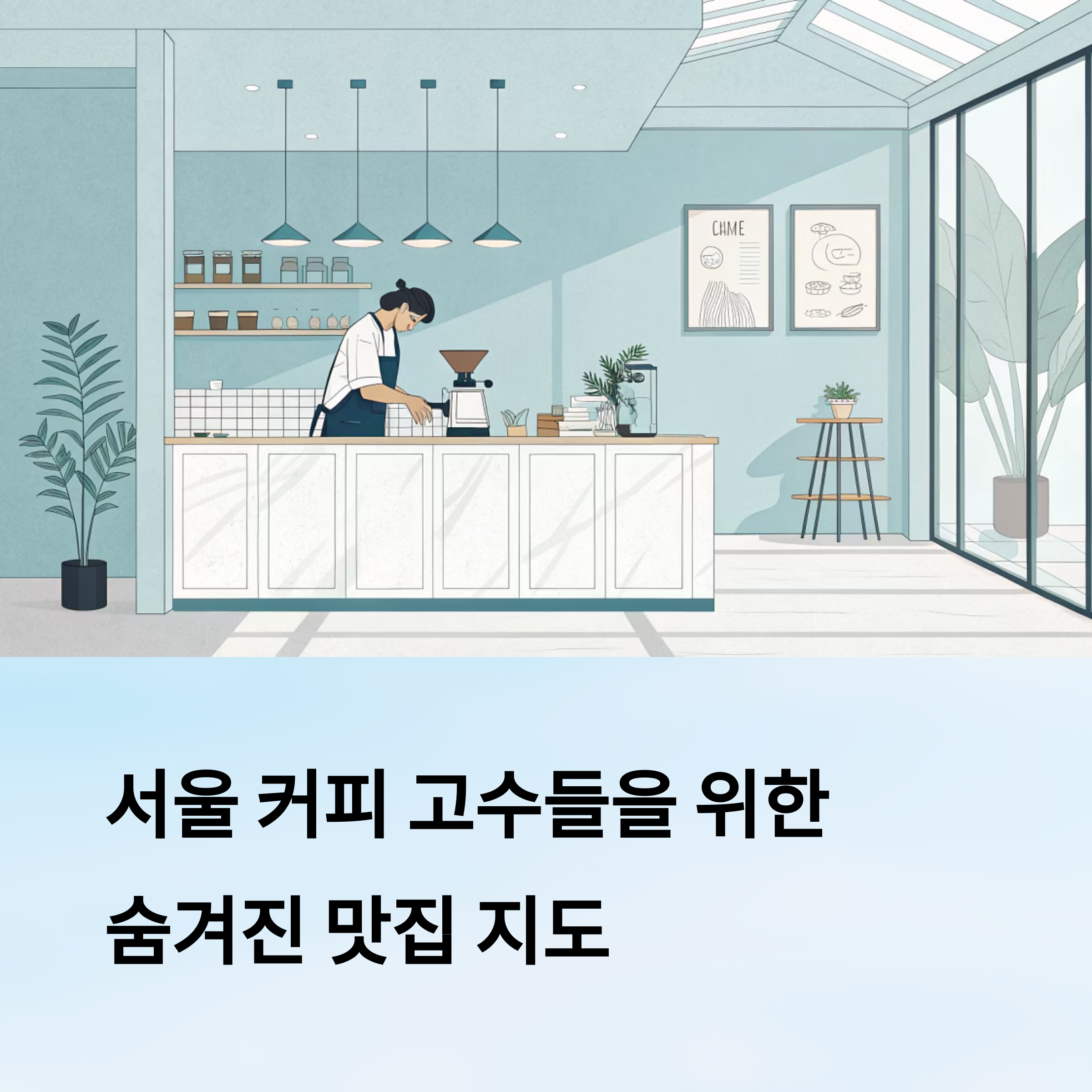 서울에서 커피 좋아한다면 꼭 가봐야할 커피 맛집 10곳