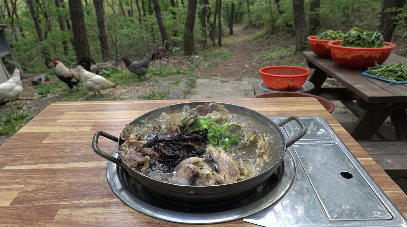 EBS 극한직업 괴산맛집 <3대째 내려온 손맛! 능이닭백숙!>위치