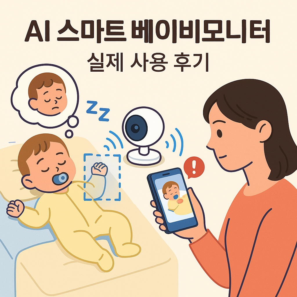 AI 카메라가 달린 ‘스마트 베이비모니터’ 실제 사용 후기