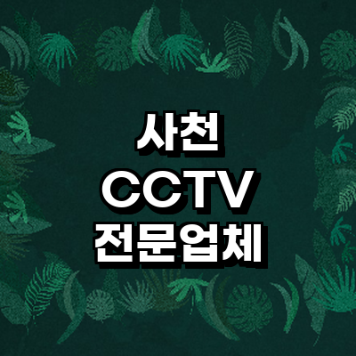사천시 cctv