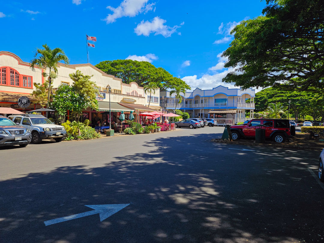 파타고니아 하와이 주차장