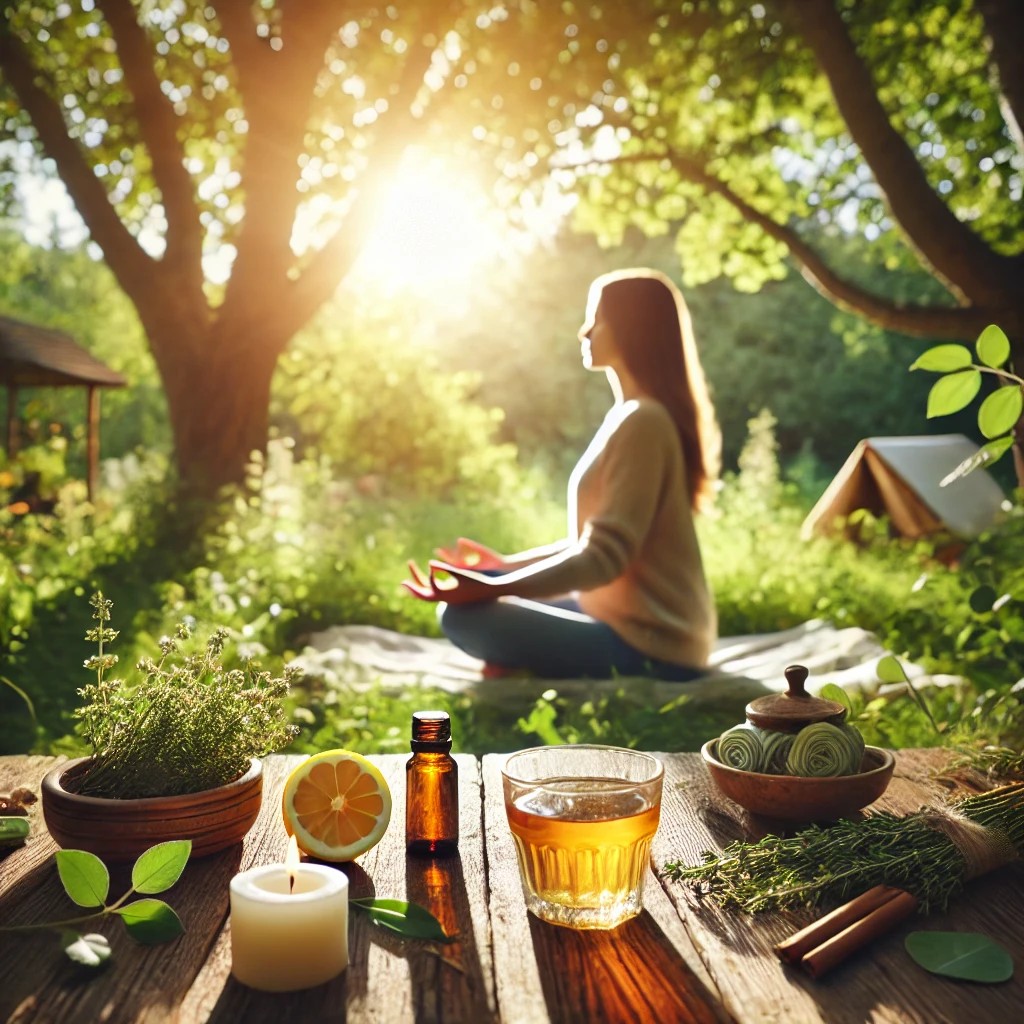 스트레스 완화를 위한 자연 요법과 테라피