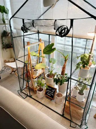 화분 베란다 단열 겨울철보온 커튼사용 찬바람차단 식물보호 요령_10