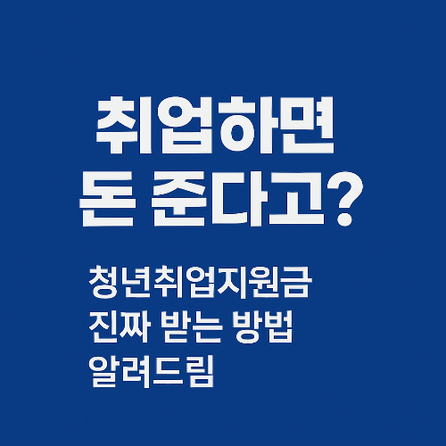 청년취업지원금