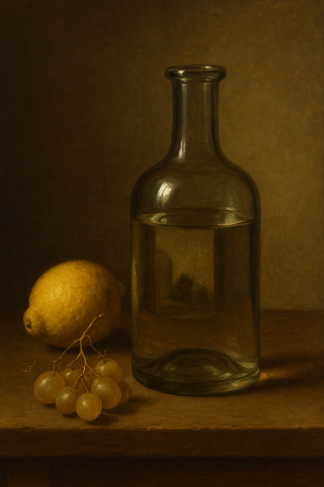 18세기 정물화에 그려진 유리병으로 본 굴절률