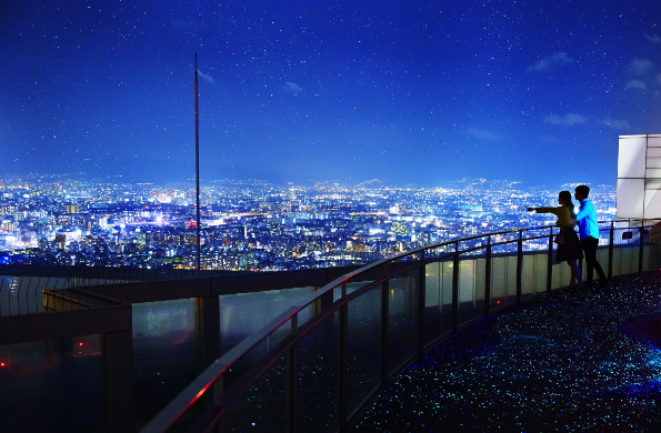 우메다 스카이 빌딩 공중정원 전망대, 오사카의 랜드마크