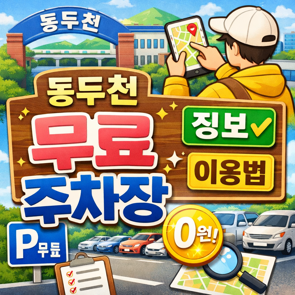 동두천 무료 주차장 총정리! 주차 꿀팁, 위치 정보, 이용 후기까지 한눈에 확인하세요. 과태료 걱정 없이 똑똑하게 주차하는 법 알려드려요.