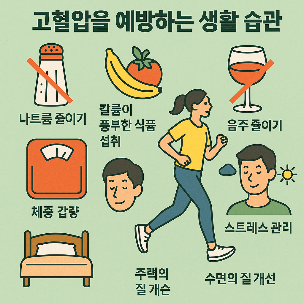 고혈압을 예방하는 생활 습관, 실천 가능한 7가지 방법