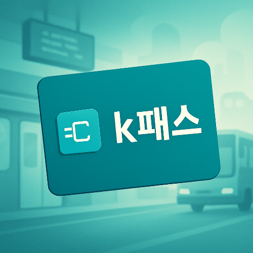 K패스 교통 발급 신청방법 및 혜택안내