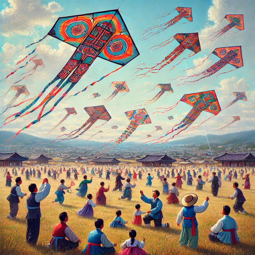 설날 연날리기 대회 준비하기: 바람을 타는 기술