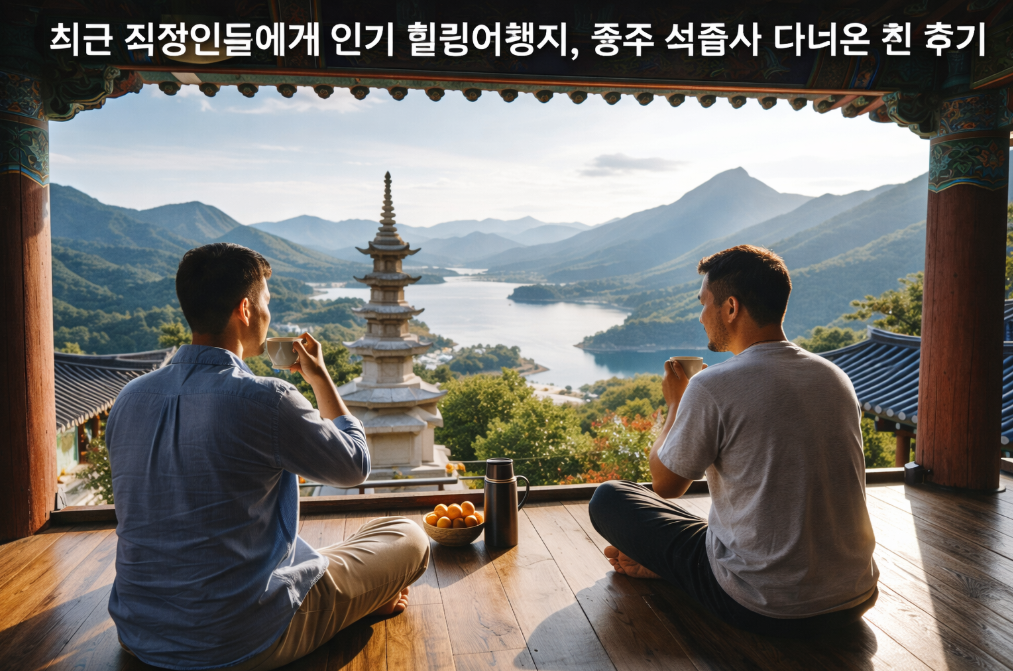 최근 직장인들에게 인기 힐링여행지, 충주 석종사 다녀온 찐 후기