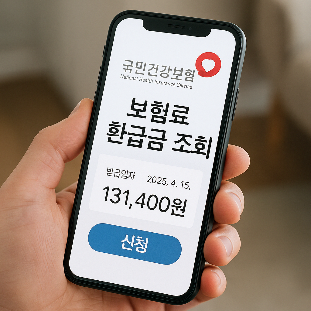 보험료 환급금 조회 환급요구하기