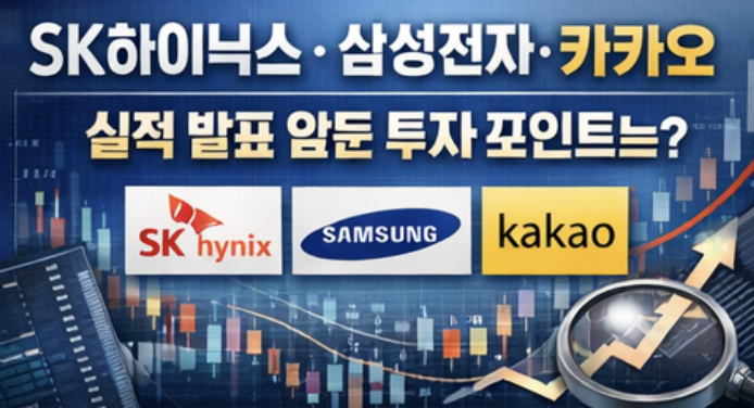 실적발표 앞둔 종목