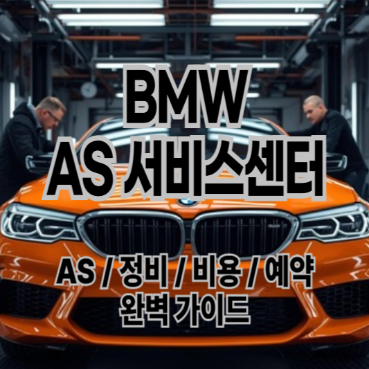 BMWAS서비스센터정비점검예약고장수리비용