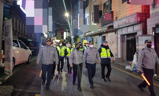 국회 행정안전위원회에 출석한 목현태 총경은