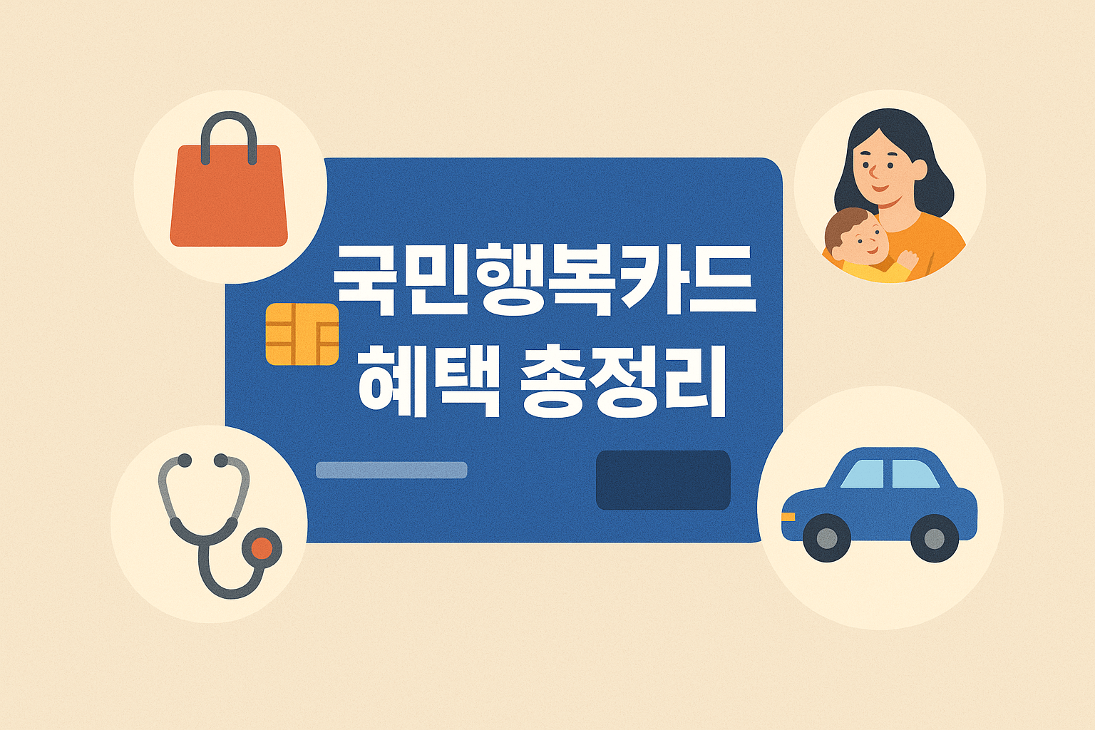 국민행복카드 신청 방법