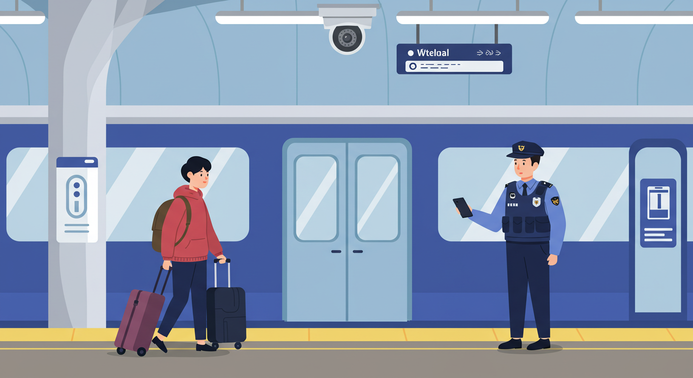 증거수집, 철도경찰