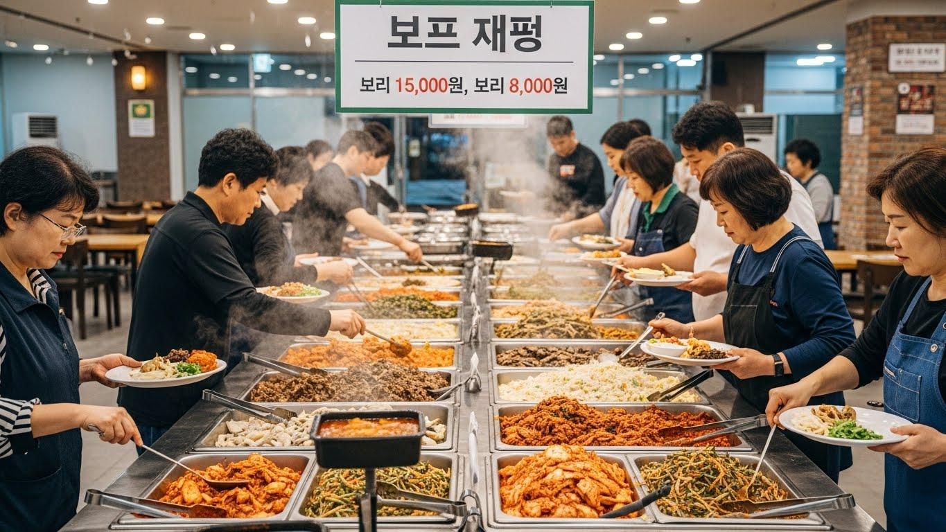양평 찜질방 뷔페가격