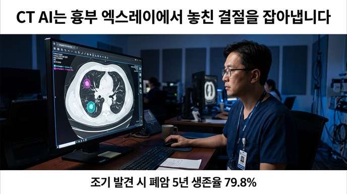 AI 폐암 CT 판독