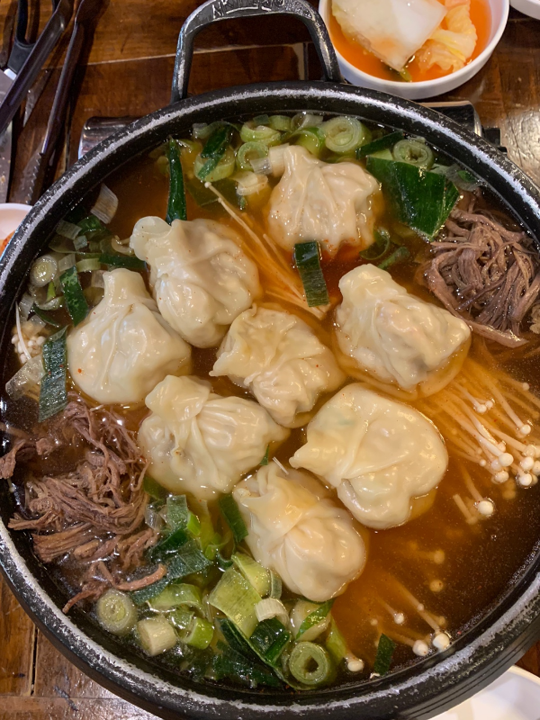 어랑손만두국 어랑전골 사진