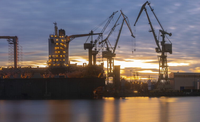 미국 조선소 이미지