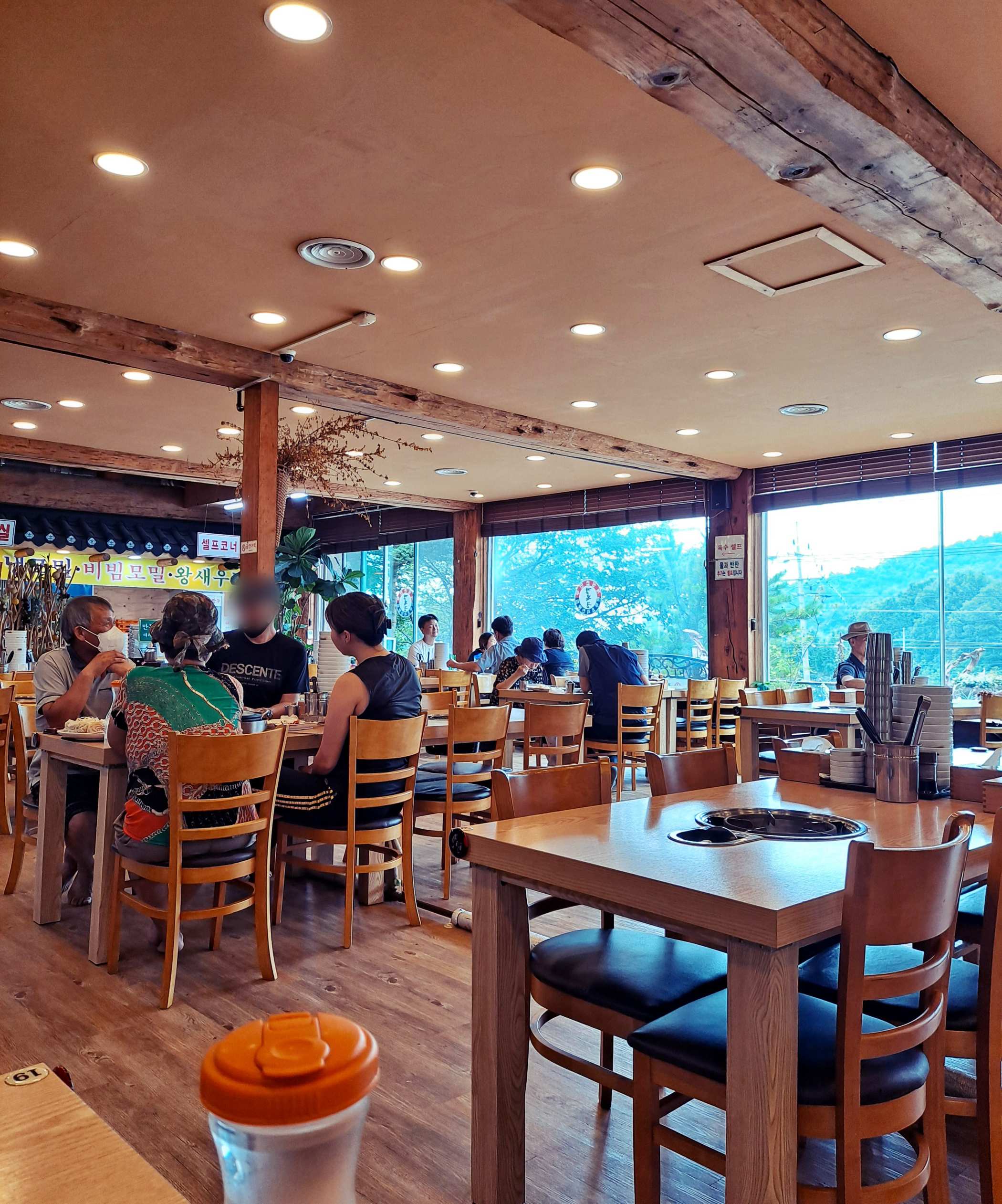 강화 개성손만두 매장내부