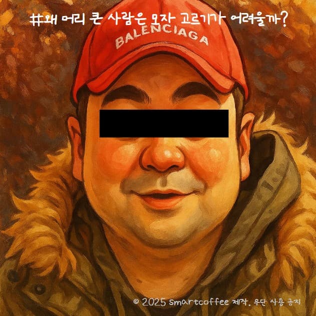 머리 큰 사람도 문제없다! 완벽한 모자 고르는 법과 XL 스타일 가이드
