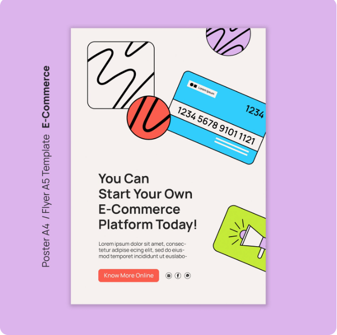 각종 카드 광고를 하는 모습