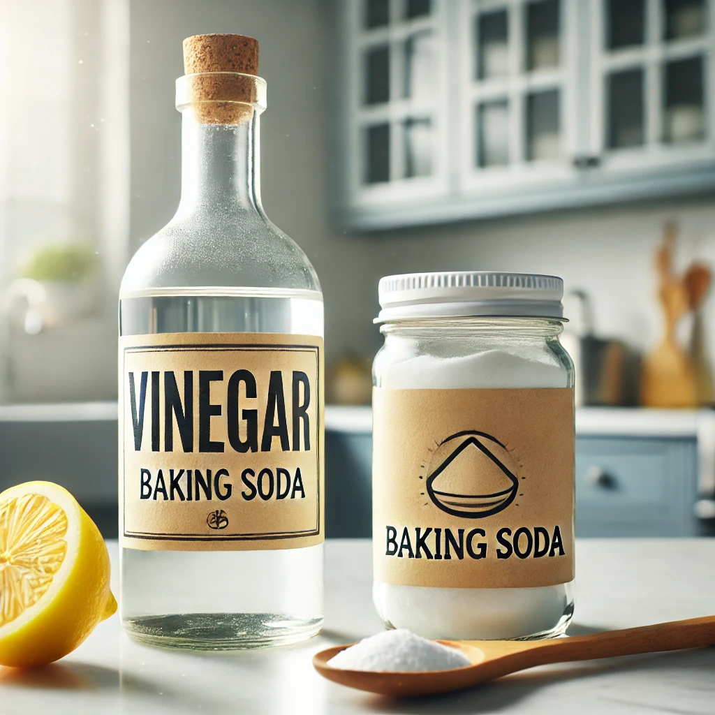 식초와 베이킹소다