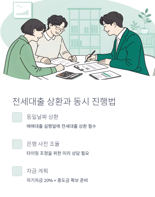 전세대출 상환과 동시 진행법