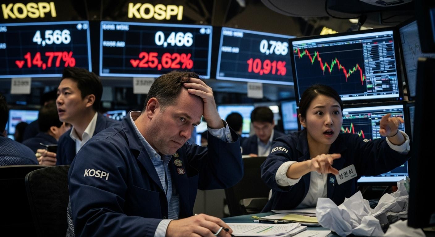 코스피 붕괴