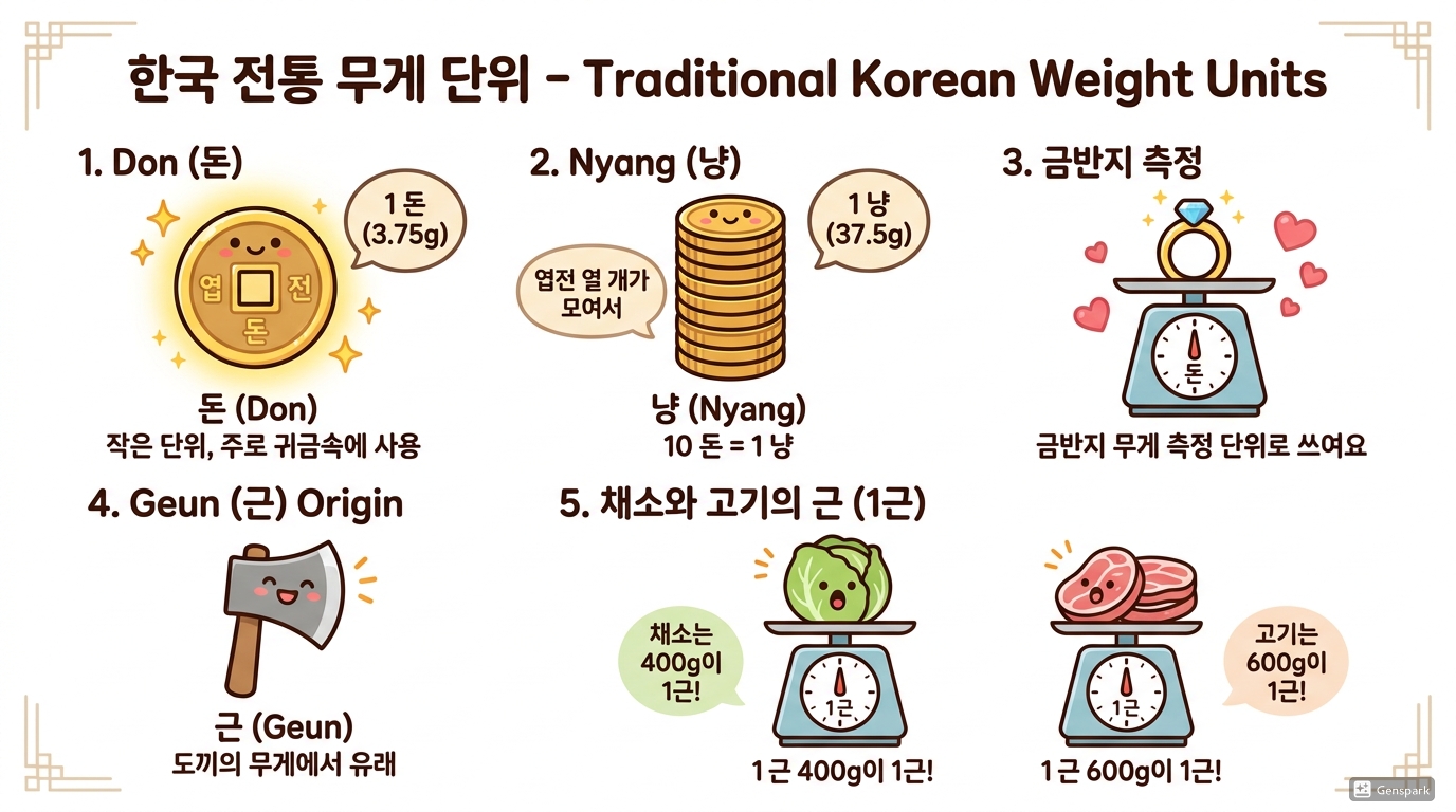 우리가 몰랐던 한국 전통 단위의 신비로운 기원