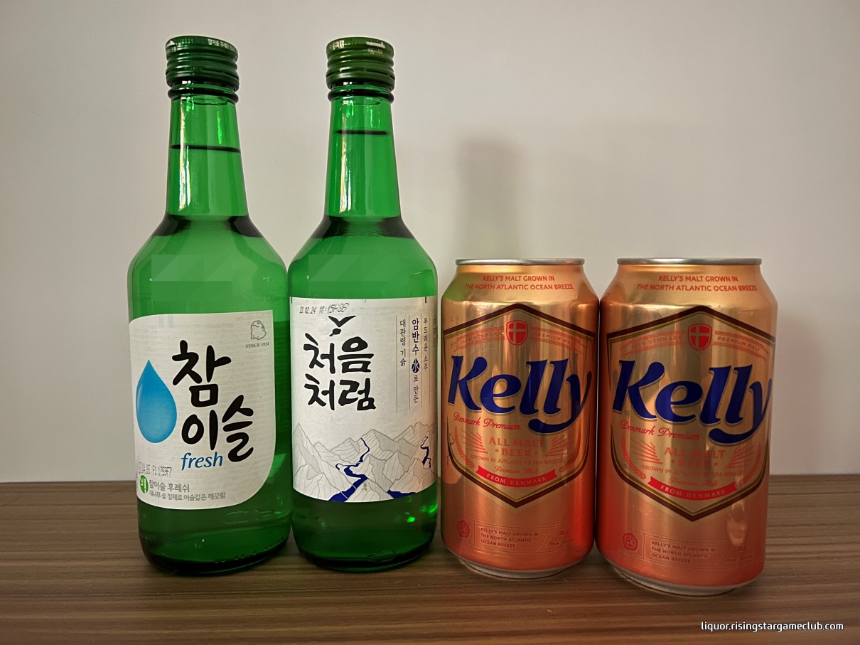 하이트진로 켈리 Kelly 와 참이슬과 처음처럼 사진