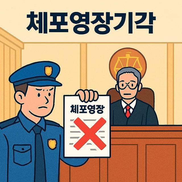 체포영장기각
