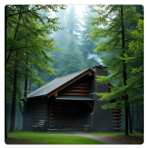 산속 펜션 사진