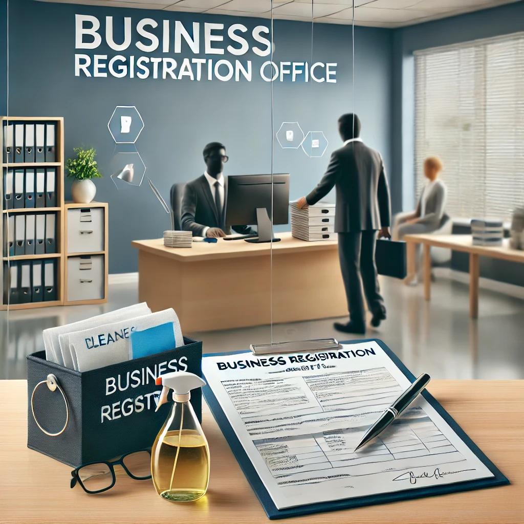 청소업체 사업자 어디서 등록