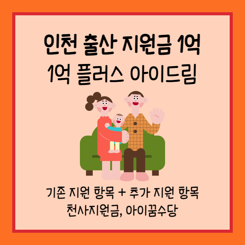 인천 출산 지원금