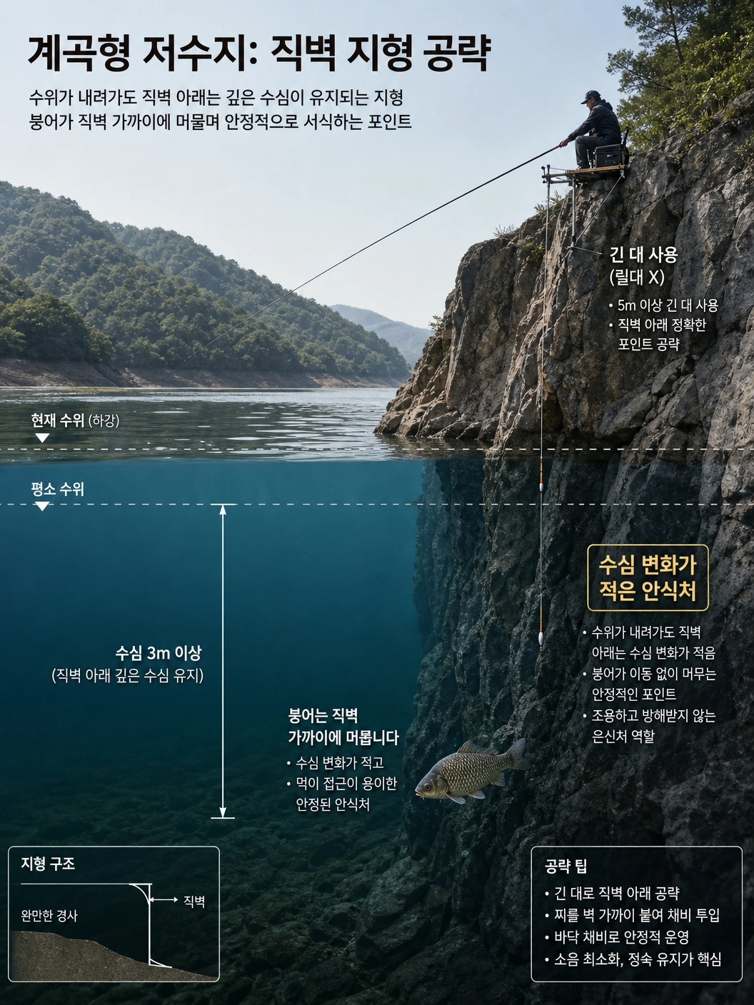 계곡지_직벽_단면도